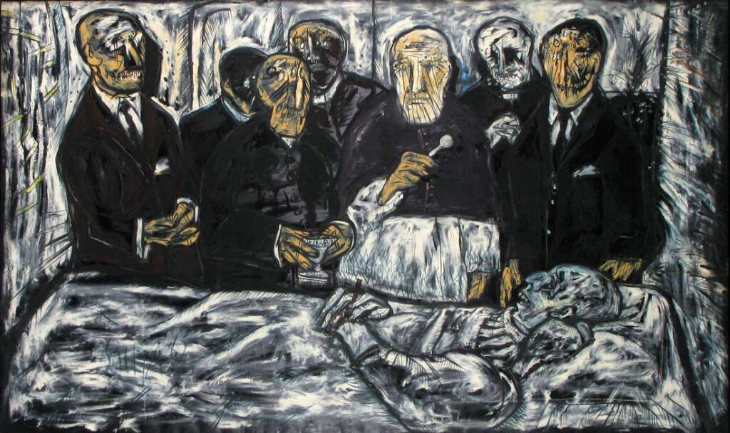 Death of a Pope by F. N. Souza