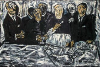 Death of a Pope by F. N. Souza
