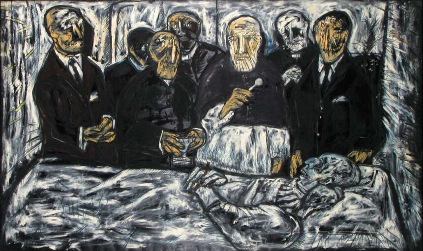 Death of a Pope by F. N. Souza