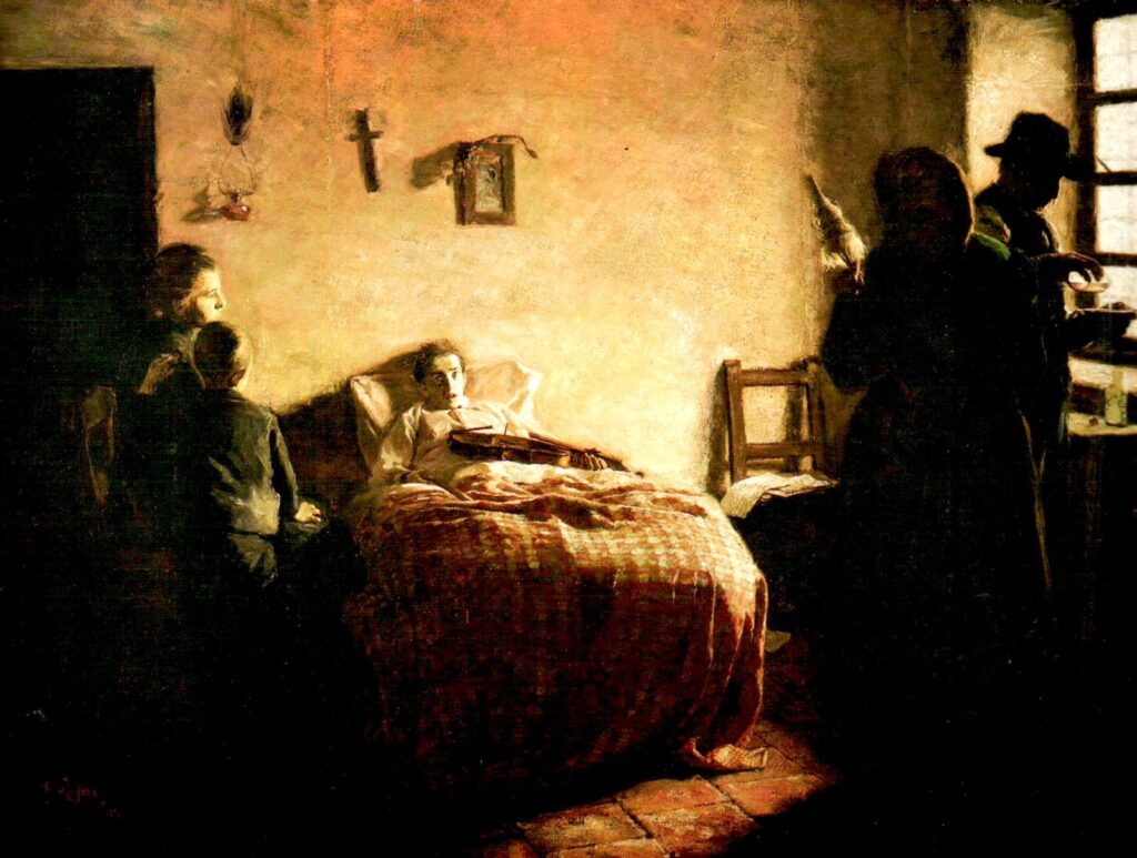 The Sick Violinist (1886)